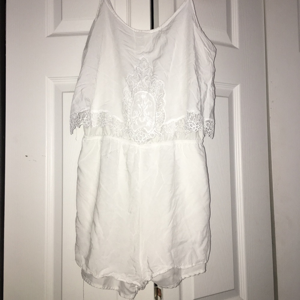 White Romper